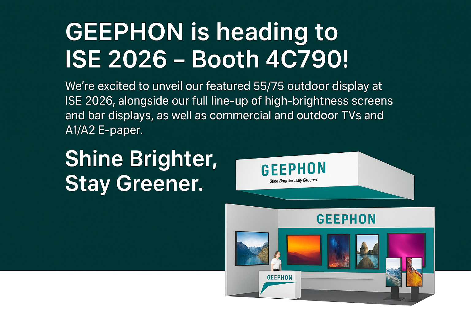 Geephon is heading to ISE 2026!