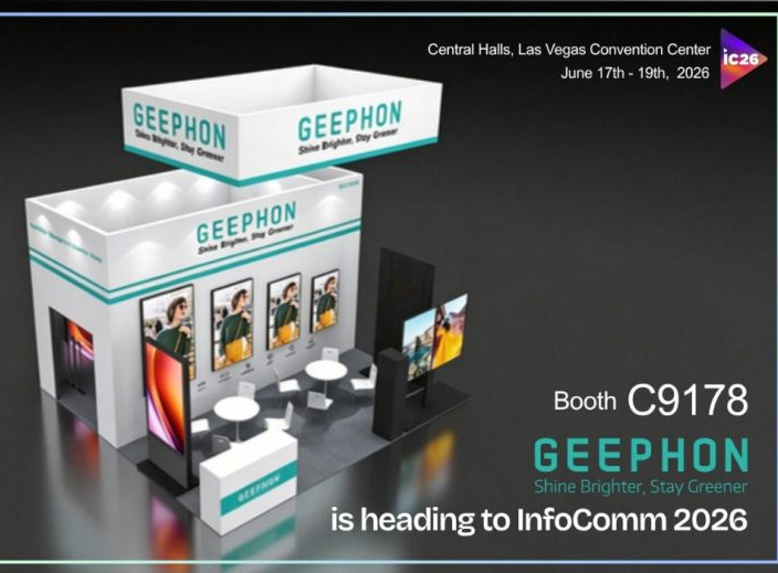 Built for Scale: Geephon Launches High-Performance Display Solutions in InfoComm 2026 Built for Scale: Geephon Launches High-Performance Display Solutions in InfoComm 2026