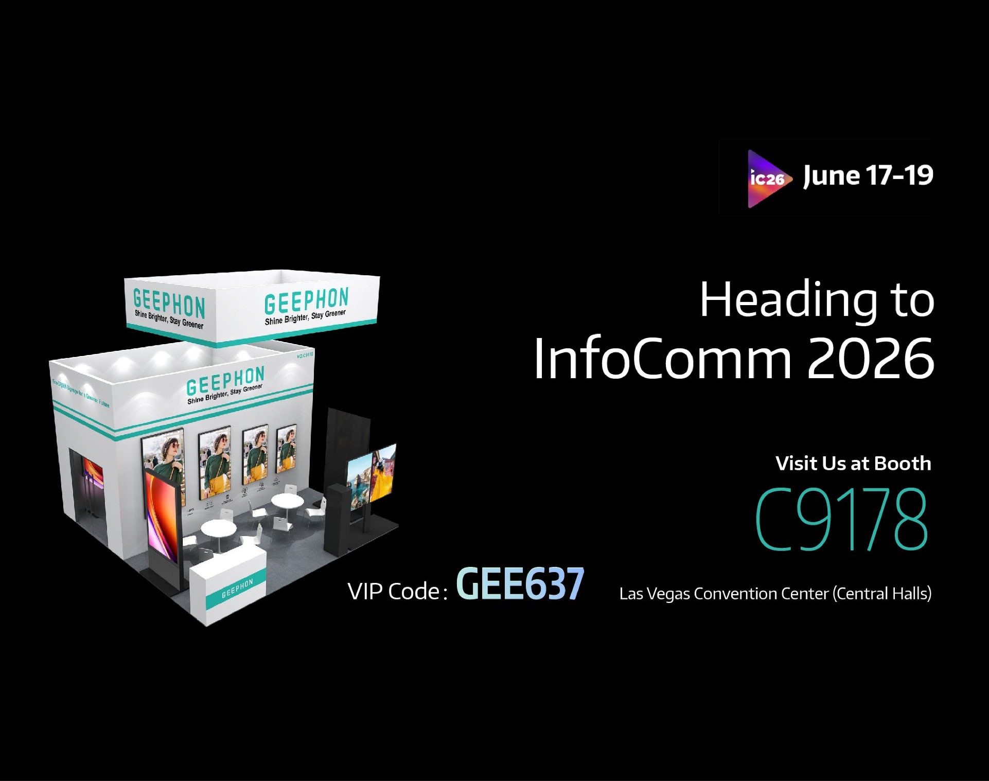 Built for Scale: Geephon Launches High-Performance Display Solutions in InfoComm 2026 Built for Scale: Geephon Launches High-Performance Display Solutions in InfoComm 2026