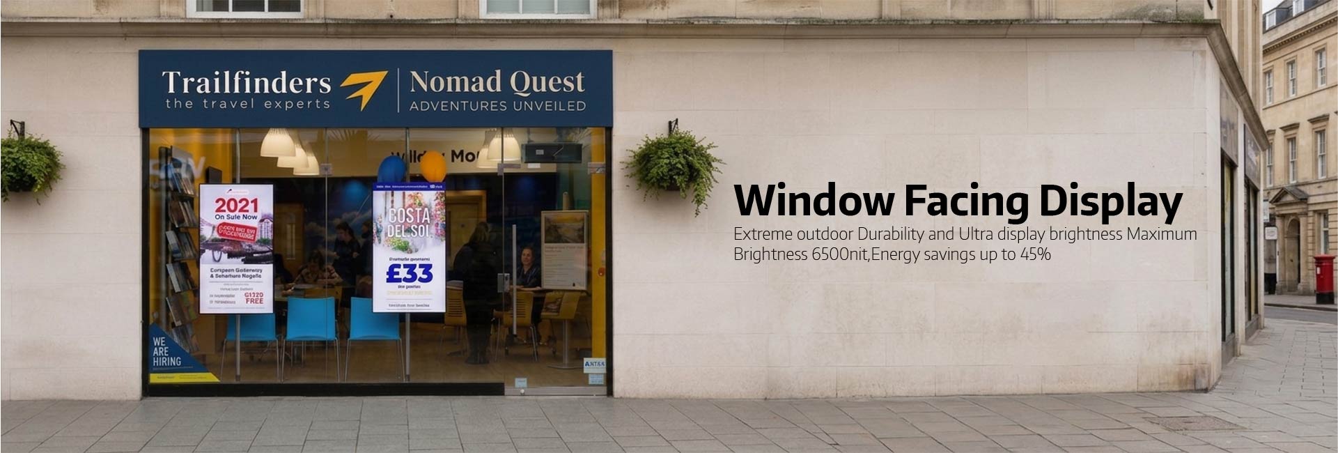 Window Facing Display